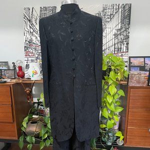 Louis Feraud Suit Pants Black New with Tags